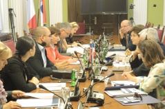 15 June 2015 The members of PFG with France in meeting with the delegation of the French National Assembly’s France-Serbia Parliamentary Friendship Group